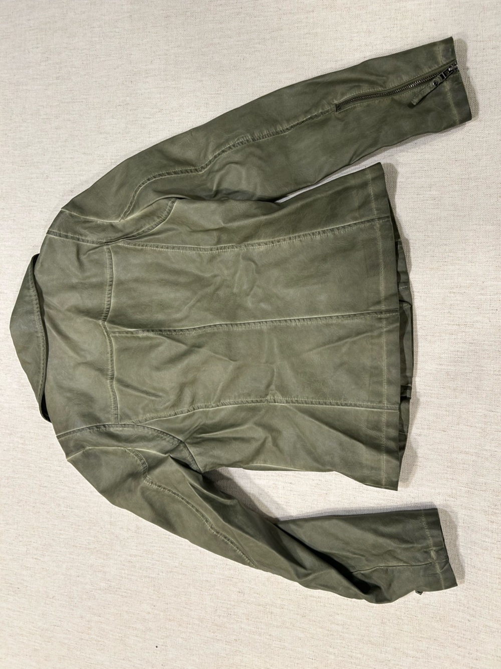 Max Studio Leather Jacket Size Small - Picture 2 of 10